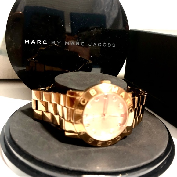 Marc Jacobs rose gold watch